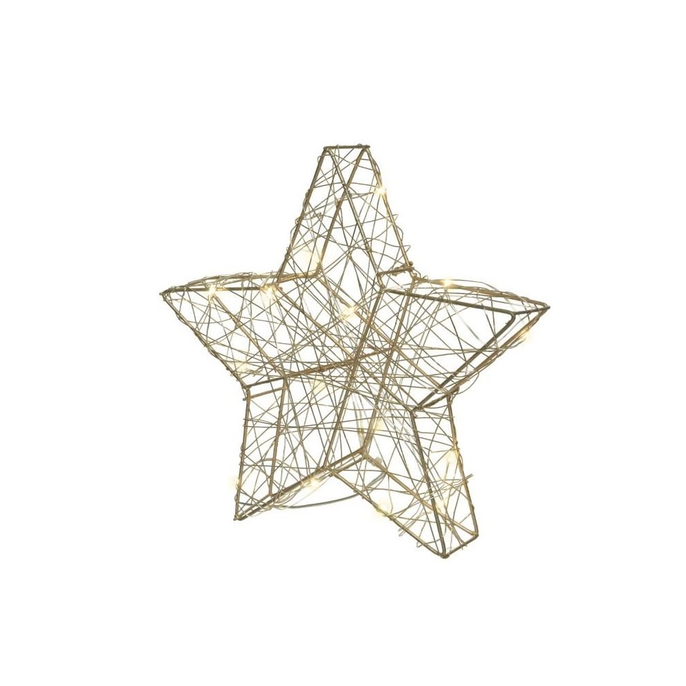 STELA FILO ORO 30 LED D.30 L.5